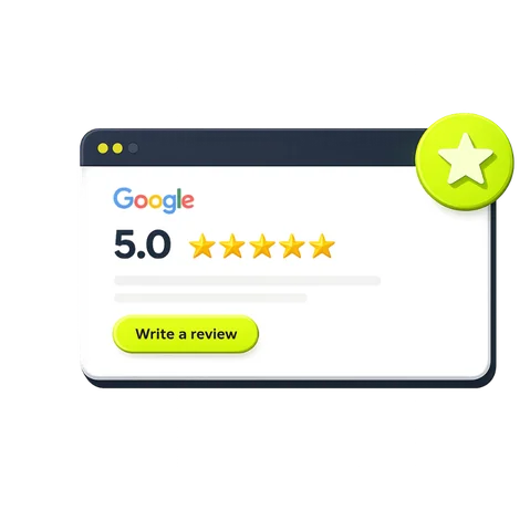 Website Review Widget: open and click-rate stats with a reminder notification